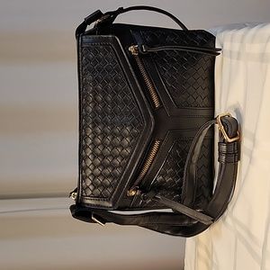 Unbranded Weaved crossbody handbag, Black